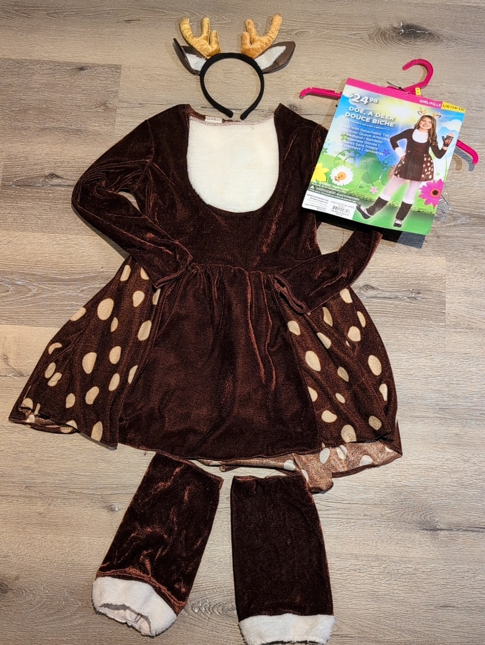 Doe, A Deer Halloween Costume Size Large 10/12